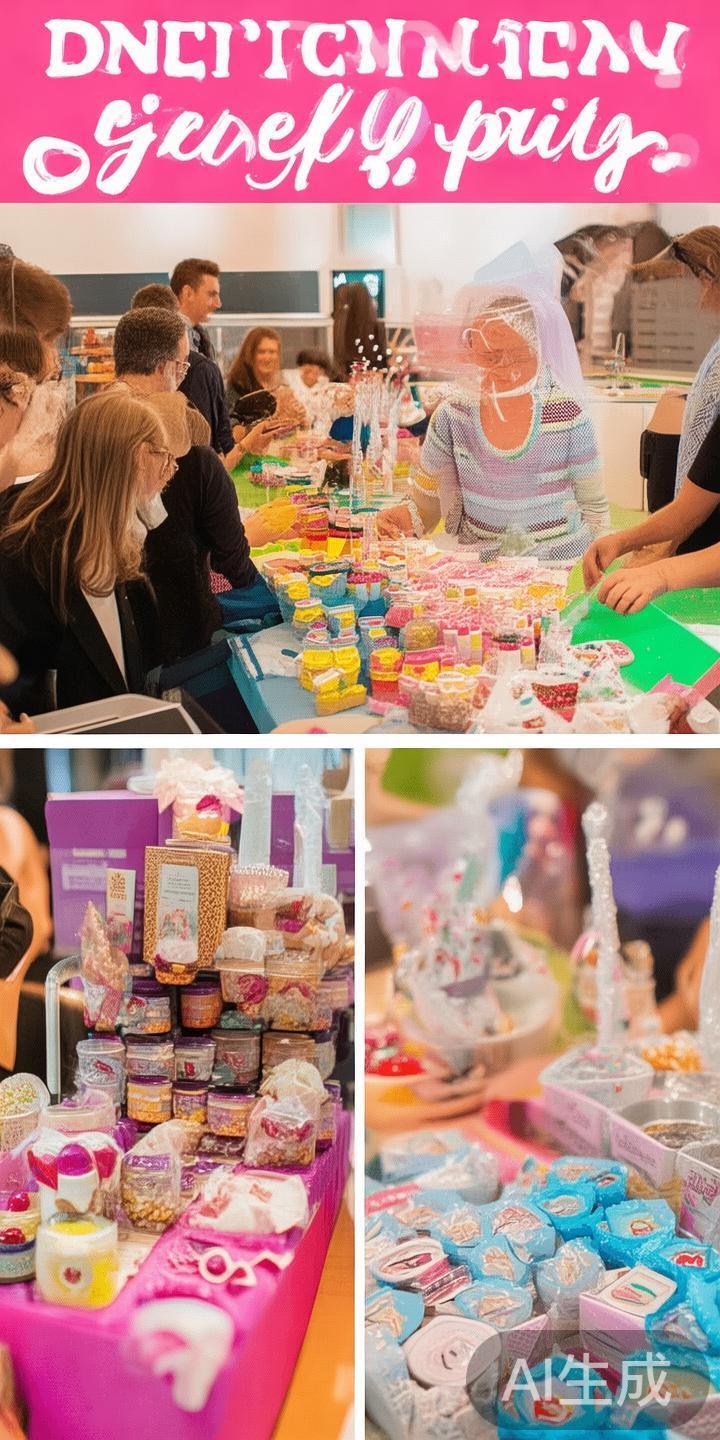 糖果派对丰富的互动环节也是其最大吸引力之一。比如，