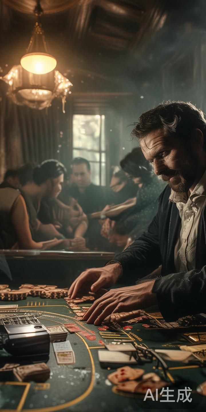 庄家是否表现出异常的操作和动作，如频繁翻牌、突然停