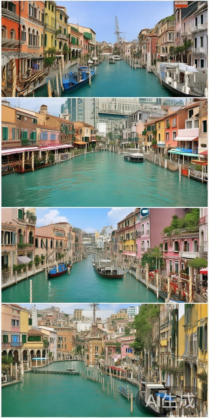 澳门的威尼斯河，作为市区内重要的水上交通线路，不仅